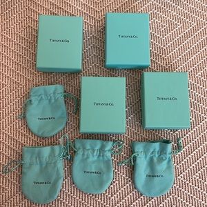 Authentic Tiffany & co boxes